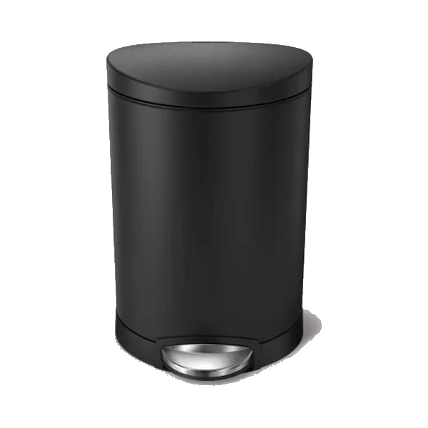 פח דוושה חצי עגול 6 ליטר Simplehuman &lrm;CW2097
