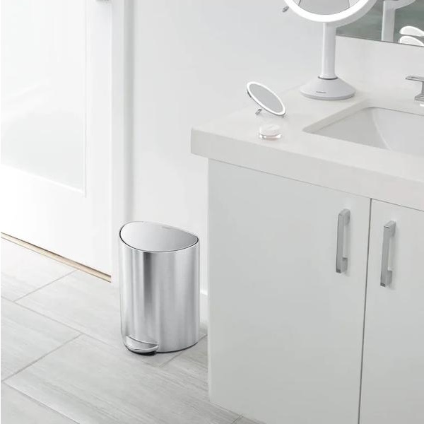 פח דוושה חצי עגול 6 ליטר simplehuman