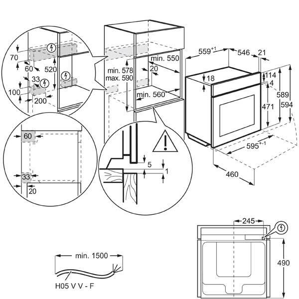horizon series bpk284232w aeg