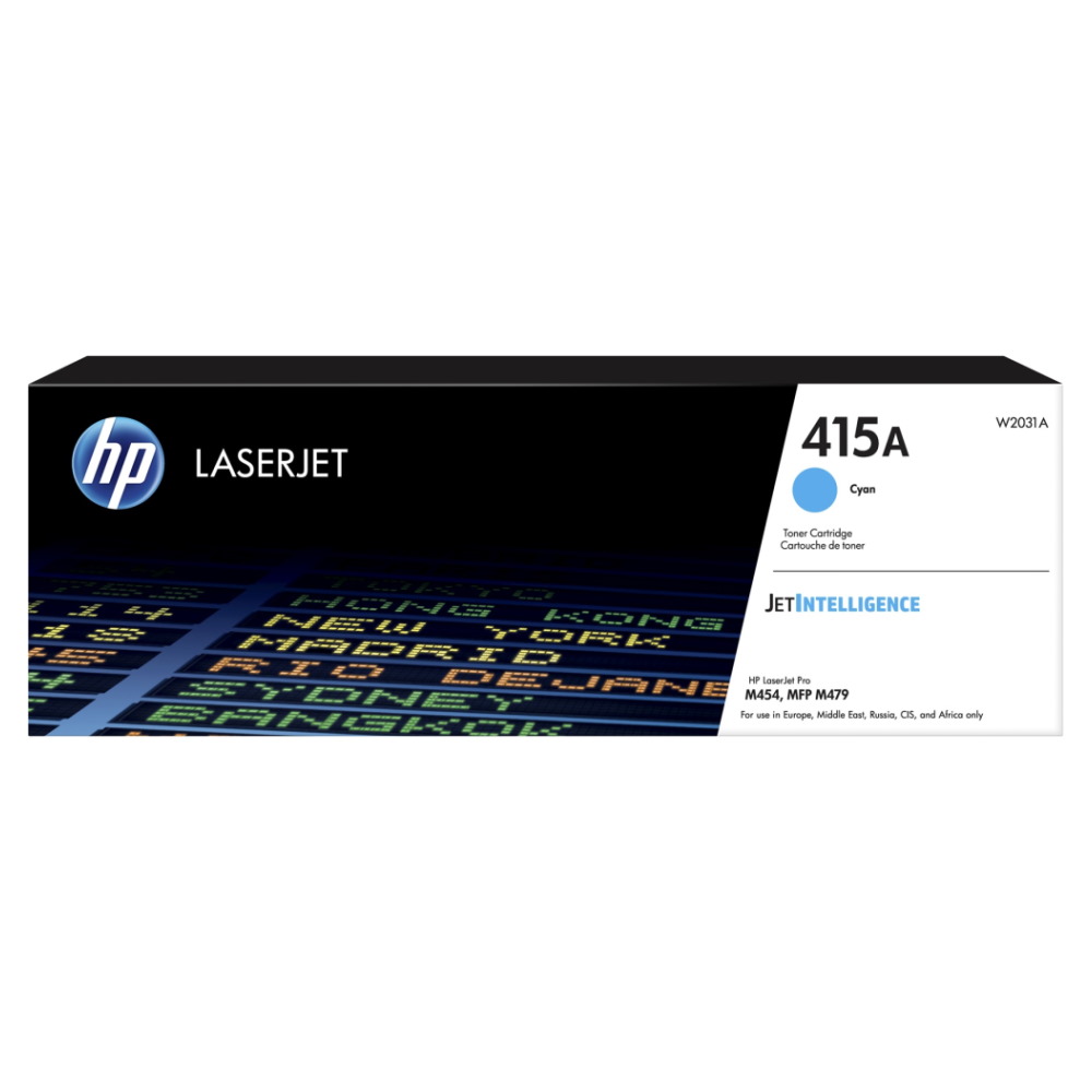 טונר ציאן מקורי HP &lrm;415A W2031A