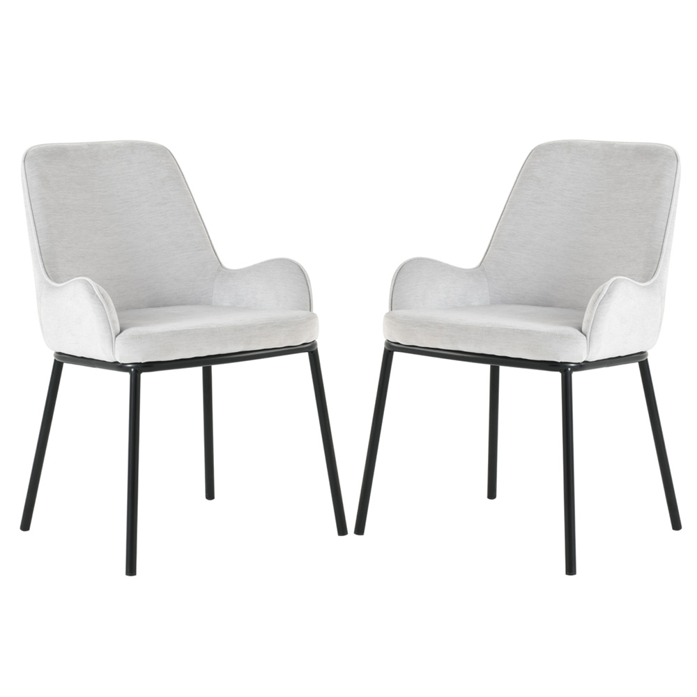 זוג כסאות מעוצבים לפינת אוכל Home Decor &lrm;דור