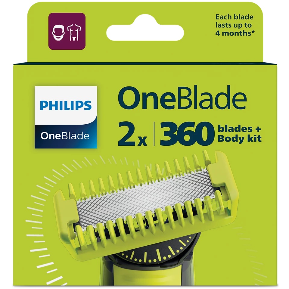 blades + body kit qp624/50 philips