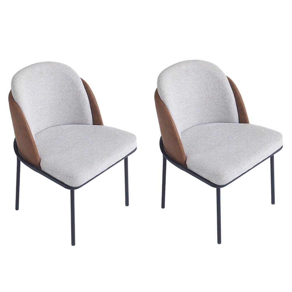 סט זוג כסאות מעוצבים לפינת אוכל home decor