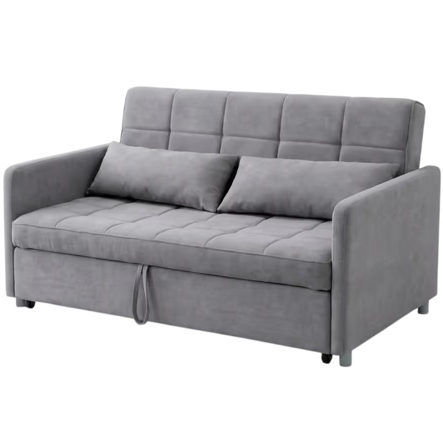 ספה זוגית נפתחת למיטה Aeroflex &lrm;FLEX2BED אפור