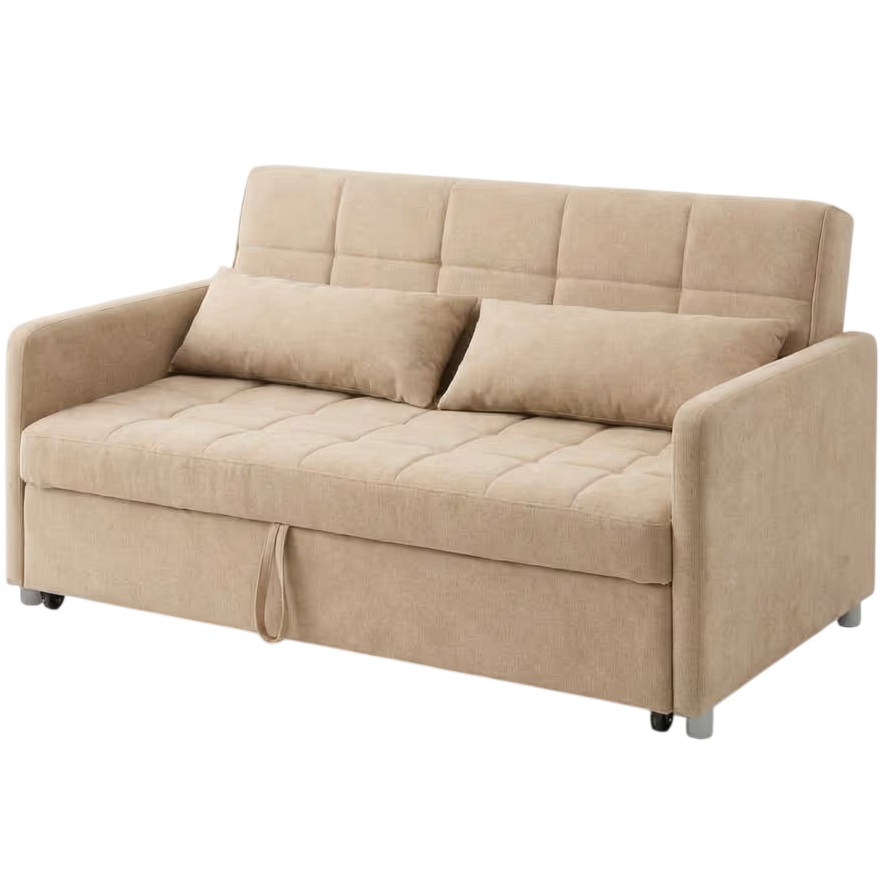ספה זוגית נפתחת למיטה Aeroflex &lrm;FLEX2BED בז