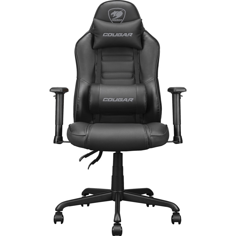 כסא גיימינג ריפוד דמוי עור Cougar &lrm;Fusion S Black