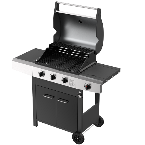 גריל גז 3 מבערים כולל כירת צד net broil