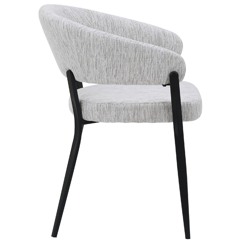 תמונה של כורסא מעוצבת מרופדת בד home decor