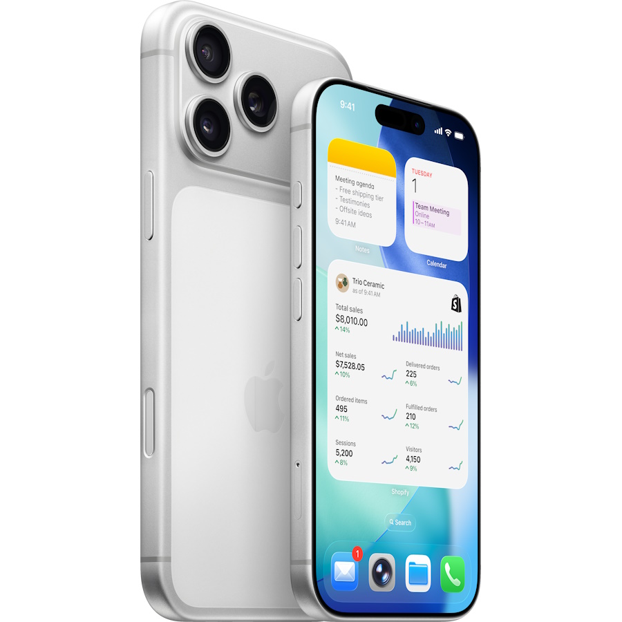 iphone 17 pro max 256gb/12gb - silver יבואן רשמי apple