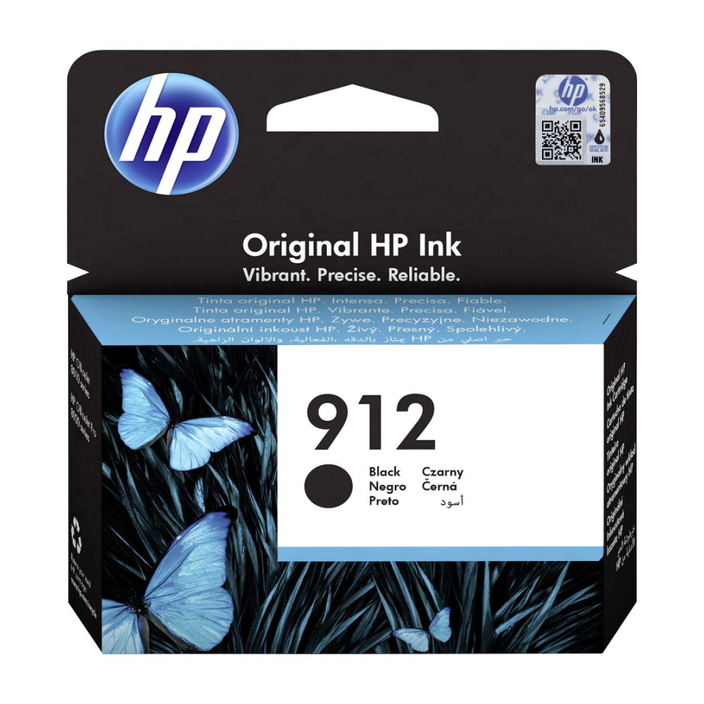 ראש דיו שחור מקורי HP &lrm;912 3YL80AE