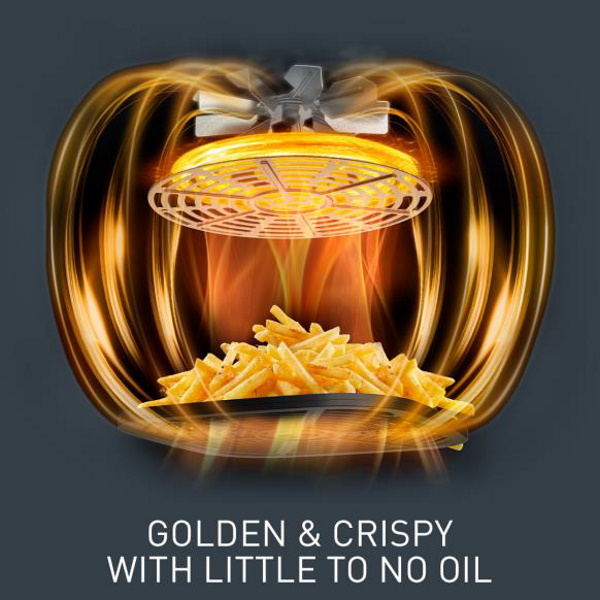 golden and crispy with little to no oil
