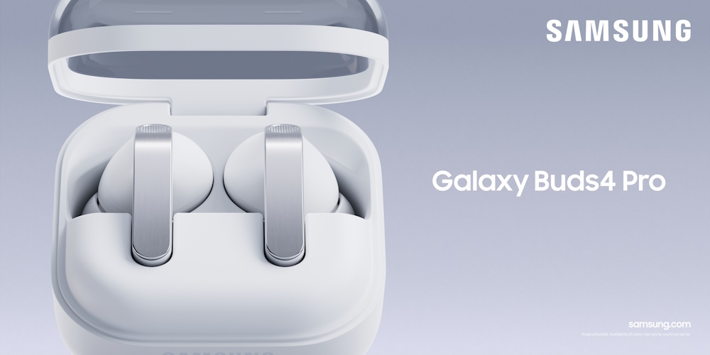 תמונה בתוכן מלא מהמוצר אוזניות tws אלחוטיות samsung galaxy buds 4 סמסונג