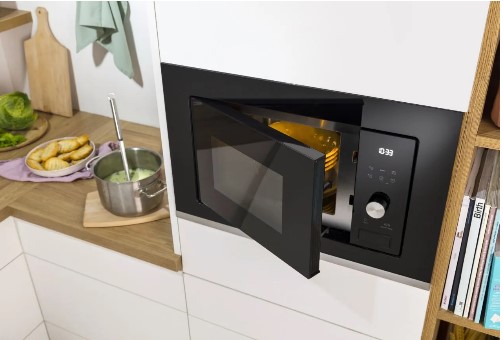 תמונה בתוכן מלא מהמוצר מיקרוגל בנוי - 20 ליטר gorenje גורנייה