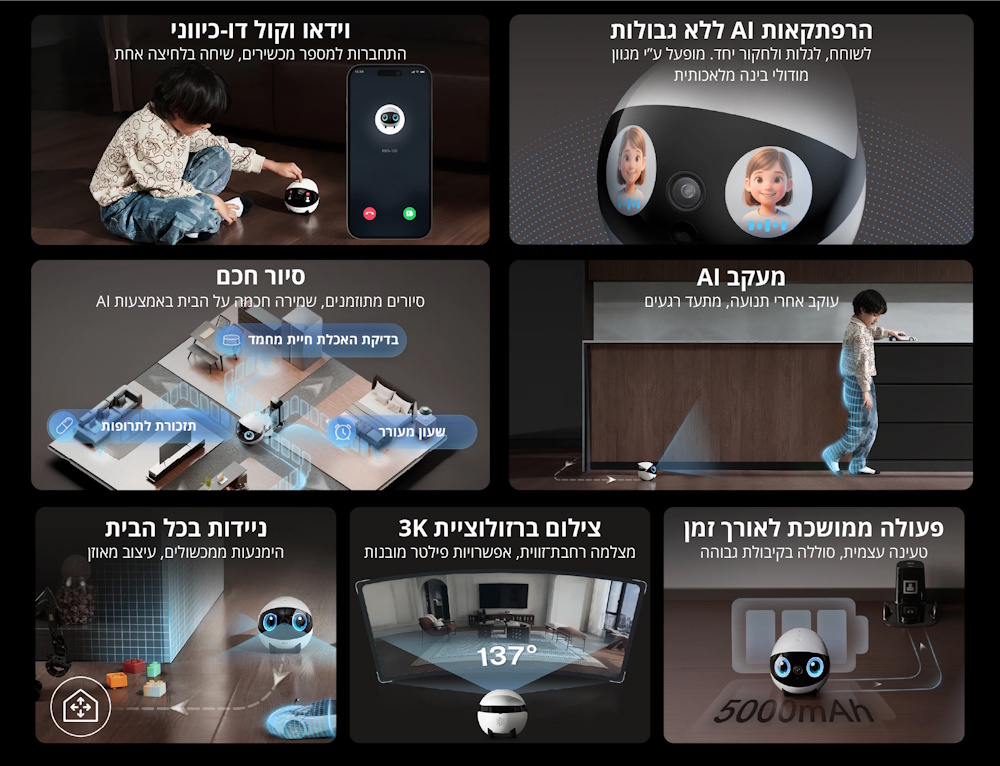 וידאו וקול דו כיווני, התחברות למספר משתמשים, הרפתקאות AI ללא גבולות