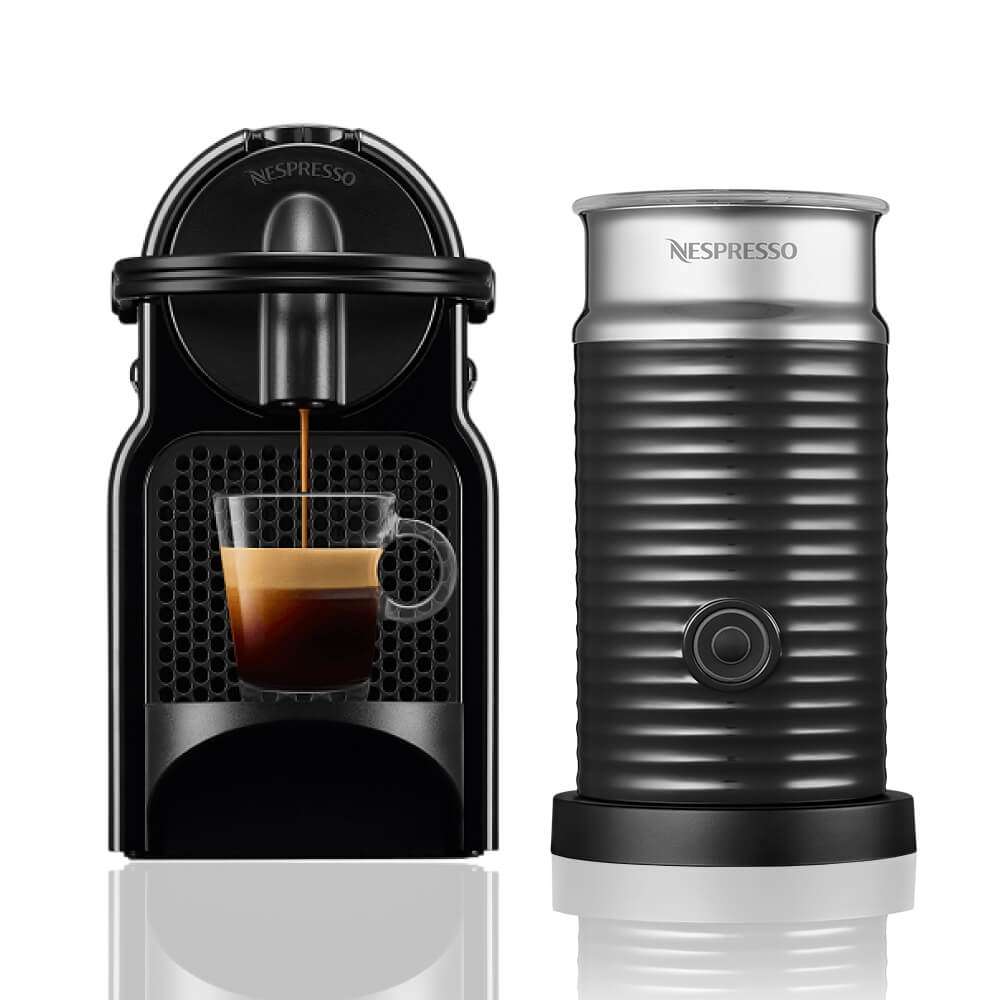 inissia d40 + aeroccino 3 שחור nespresso