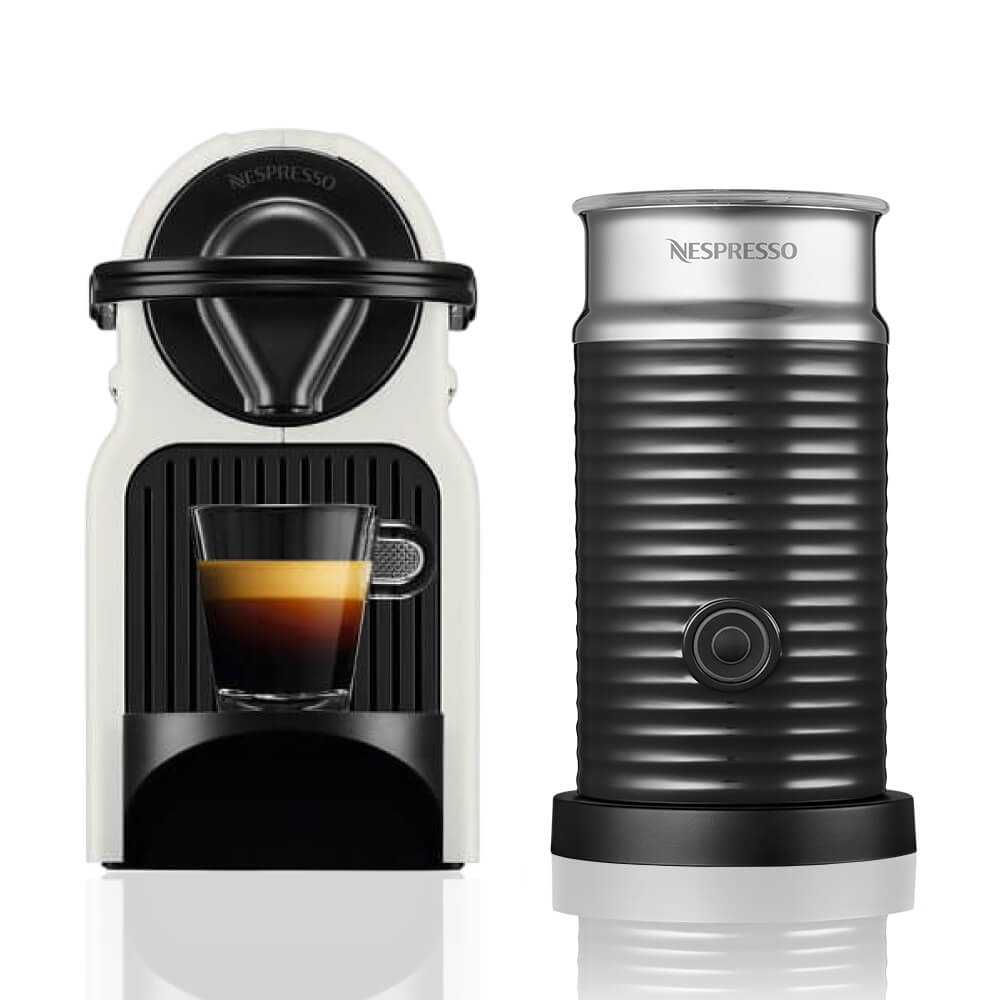inissia c40 + aeroccino 3 לבן nespresso