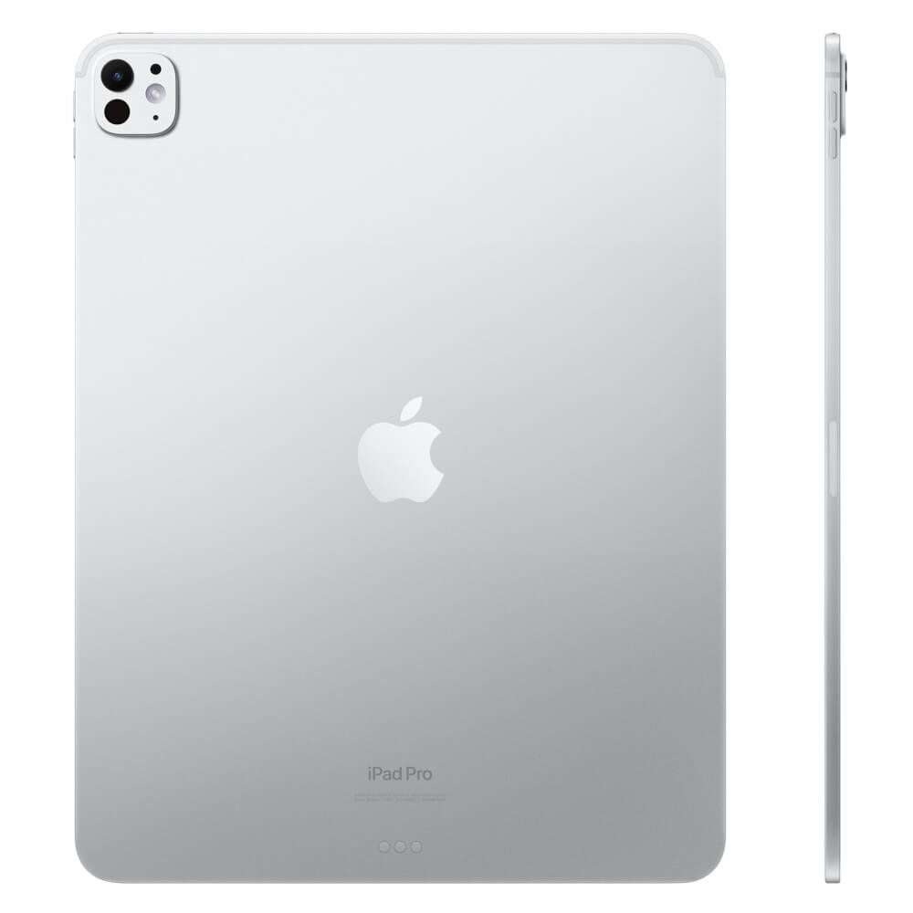 ipad pro 13 m4 wi-fi with nano texture glass 1tb/16gb silver יבואן רשמי apple