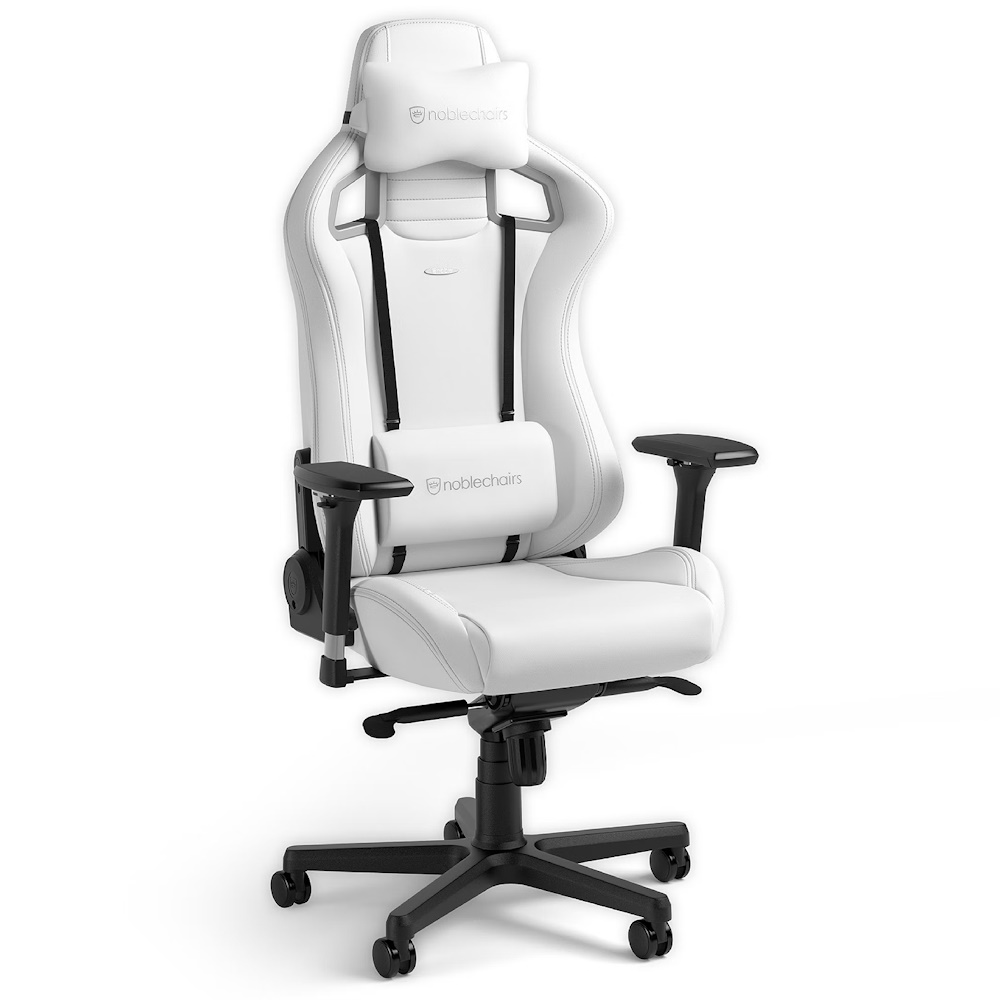 כיסא גיימינג Noblechairs &lrm;EPIC WHITE EDITION
