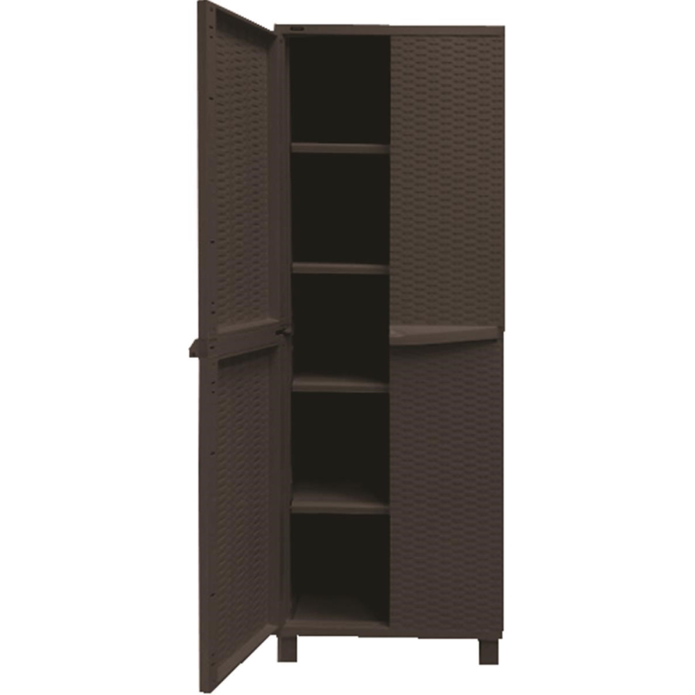 utility rattan - 9280b (חום) keter