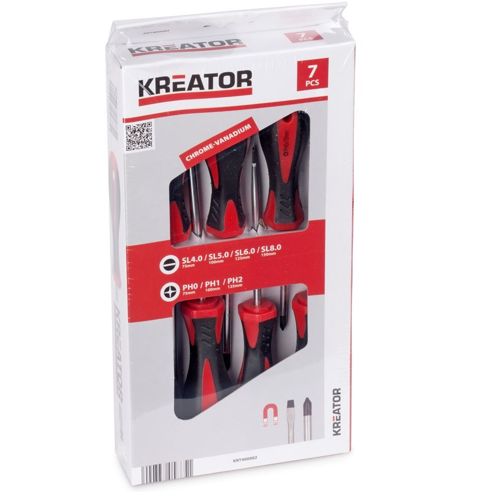 סט מברגים - 7 חלקים Kreator &lrm;KRT400002