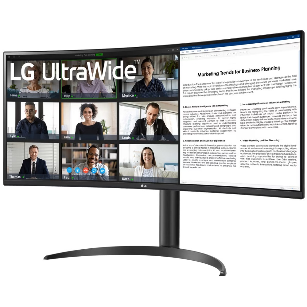 ultrawide monitor curved 34wr55qk-b lg