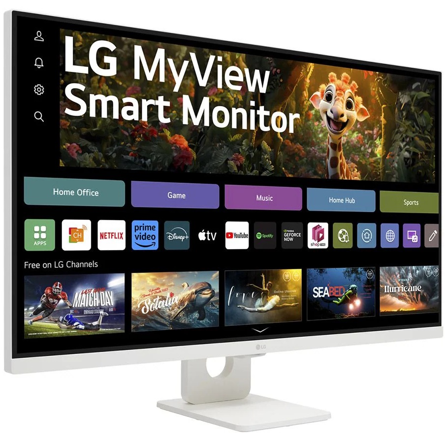 מסך מחשב מקצועי lg 4k uhd 32