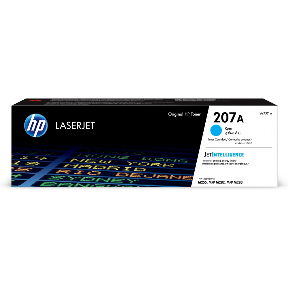 טונר ציאן מקורי HP &lrm;207A W2211A
