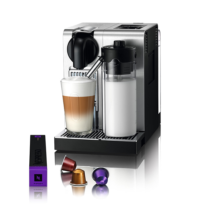 סרטון - מכונת קפה כולל מקציף מובנה nespresso  נספרסו  lattissima pro