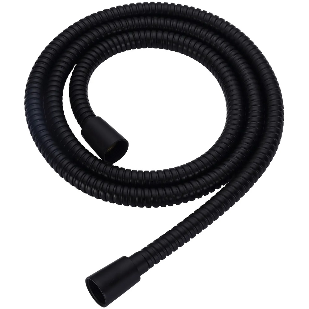 צינור אמבטיה ספירלה כפולה 1.5 מטר Splash &lrm;m238150 - שחור מט