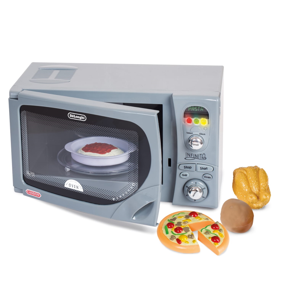 סרטון - מיקרוגל משחק דמוי delonghi לילדים casdon  קסדון  infinito microwave