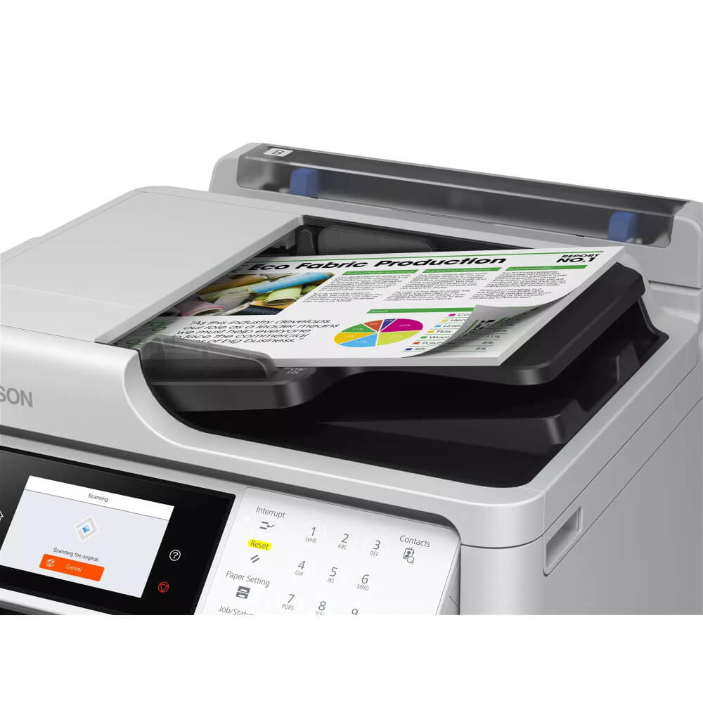 מדפסת הזרקת דיו אלחוטית משולב לעסקים epson
