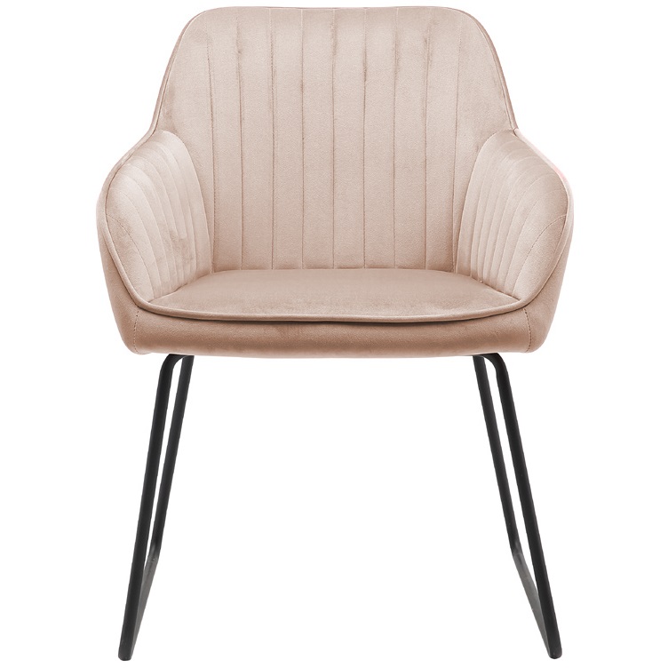 כורסת המתנה מעוצבת עם רגלי מתכת home decor