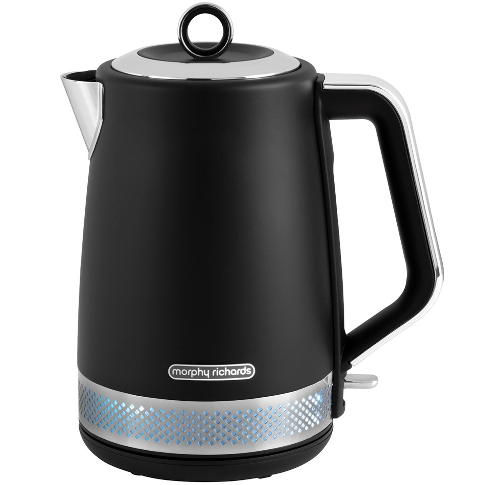 קומקום חשמלי 1.7 ליטר Morphy Richards &lrm;Illumination שחור