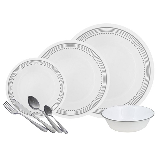 סט 96 חלקים ל 12 סועדים קורל corning corelle