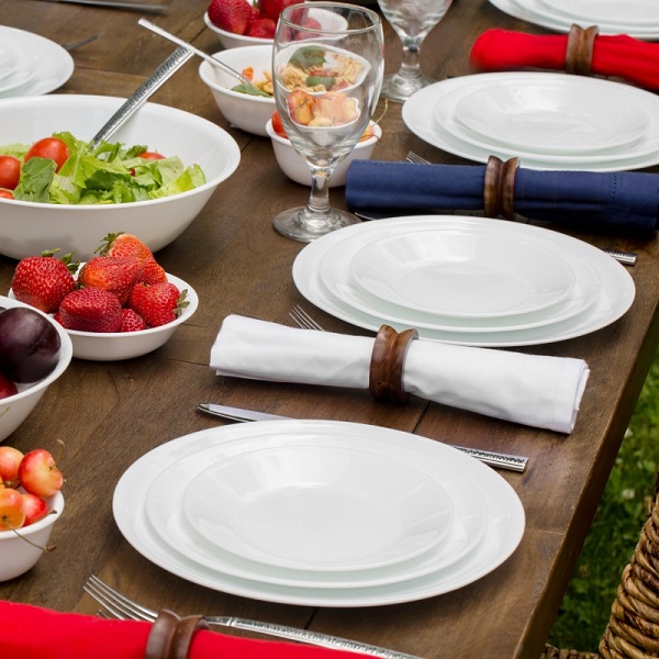סט 84 חלקים ל-12 סועדים כולל סכום corning corelle