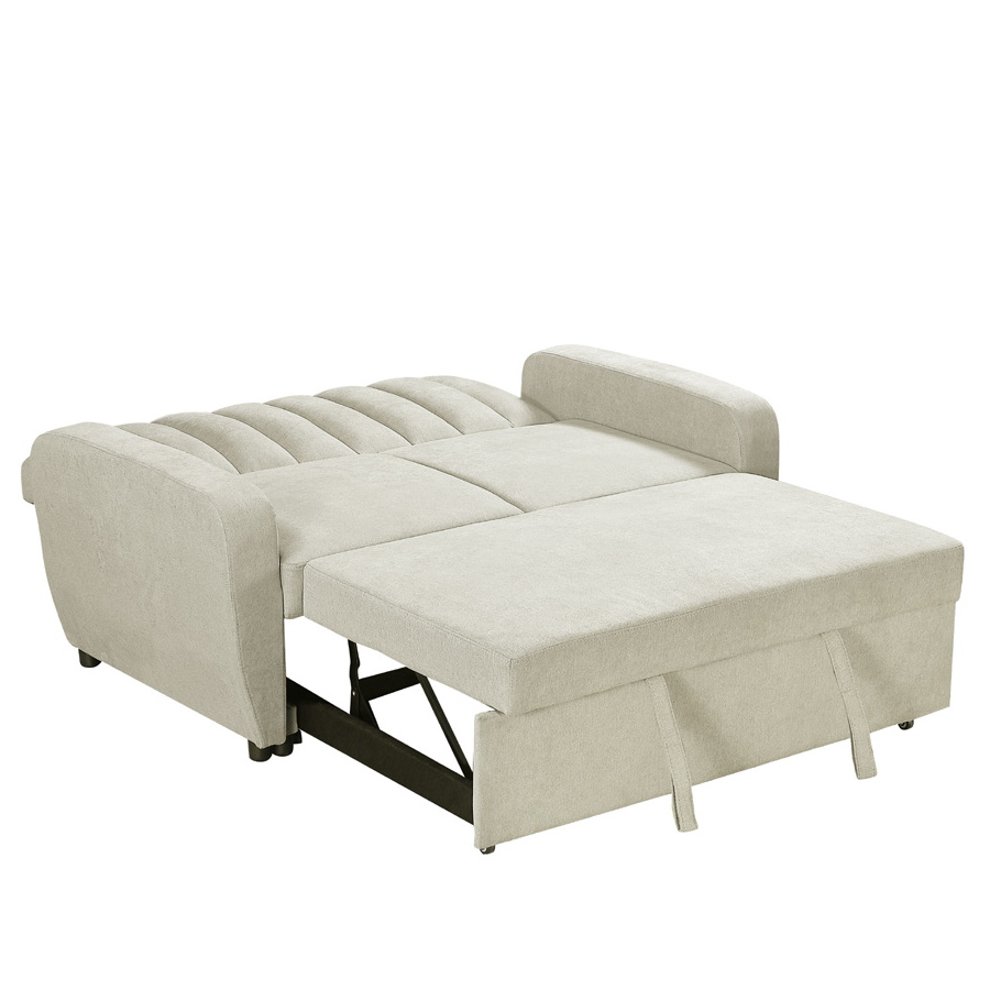 תמונה של ספה דו מושבית מבד נפתחת למיטה זוגית home decor