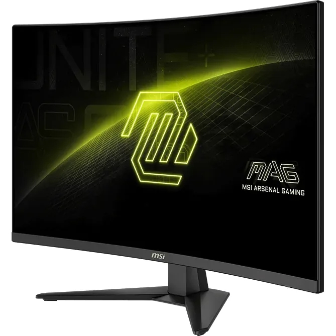 תמונה של מסך מחשב גיימינג קעור 31.5 msi