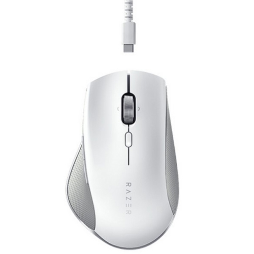 עכבר גיימינג ארגונומי אלחוטי Razer &lrm;Pro Click לבן