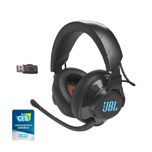אוזניות Over-Ear אלחוטיות כולל מיקרופון JBL &lrm;Quantum 610 שחור