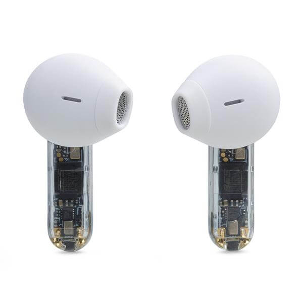 tune flex שקוף משולב לבן jbl