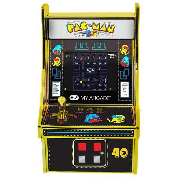 17 סמpac-man 40th anniversary micro player my arcade