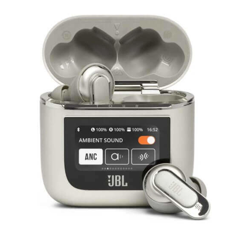 אוזניות TWS אלחוטיות JBL &lrm;Tour Pro 2 TWS כסוף