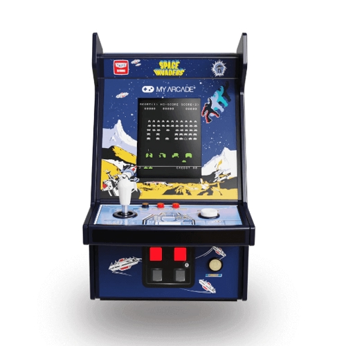 קונסולת מיני ארקייד רטרו My Arcade &lrm;Space invaders Micro Player Pro