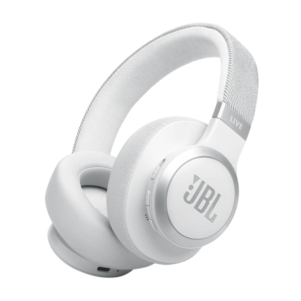 אוזניות Over-Ear אלחוטיות JBL &lrm;Live 770NC - לבן