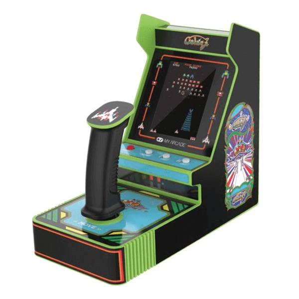 קונסולת מיני רטרו My Arcade &lrm;Galaga Joystick Retro 6.75