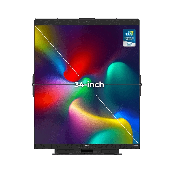 תמונה של מסך מחשב כפול mobilepixels