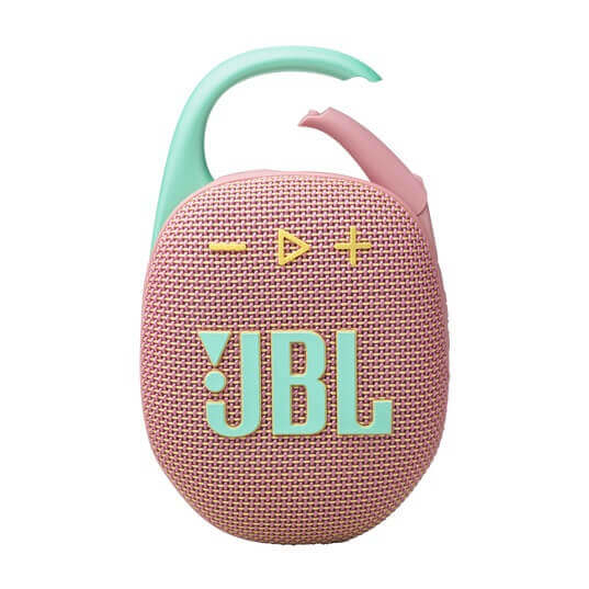 רמקול מיני אלחוטי JBL &lrm;Clip 5 - ורוד