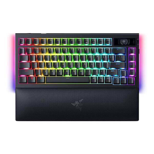מקלדת גיימינג אלחוטית Razer &lrm;BlackWidow V4 Pro 75%