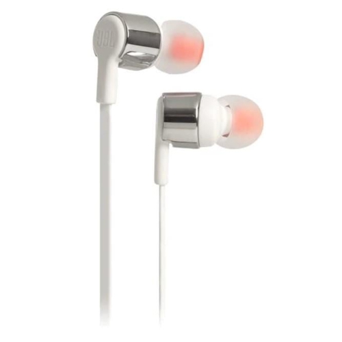 אוזניות In Ear חוטיות JBL &lrm;TUNE 210 לבן