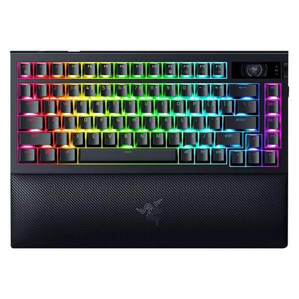 מקלדת גיימינג אלחוטית Razer &lrm;Blackwidow V4 Pro 75